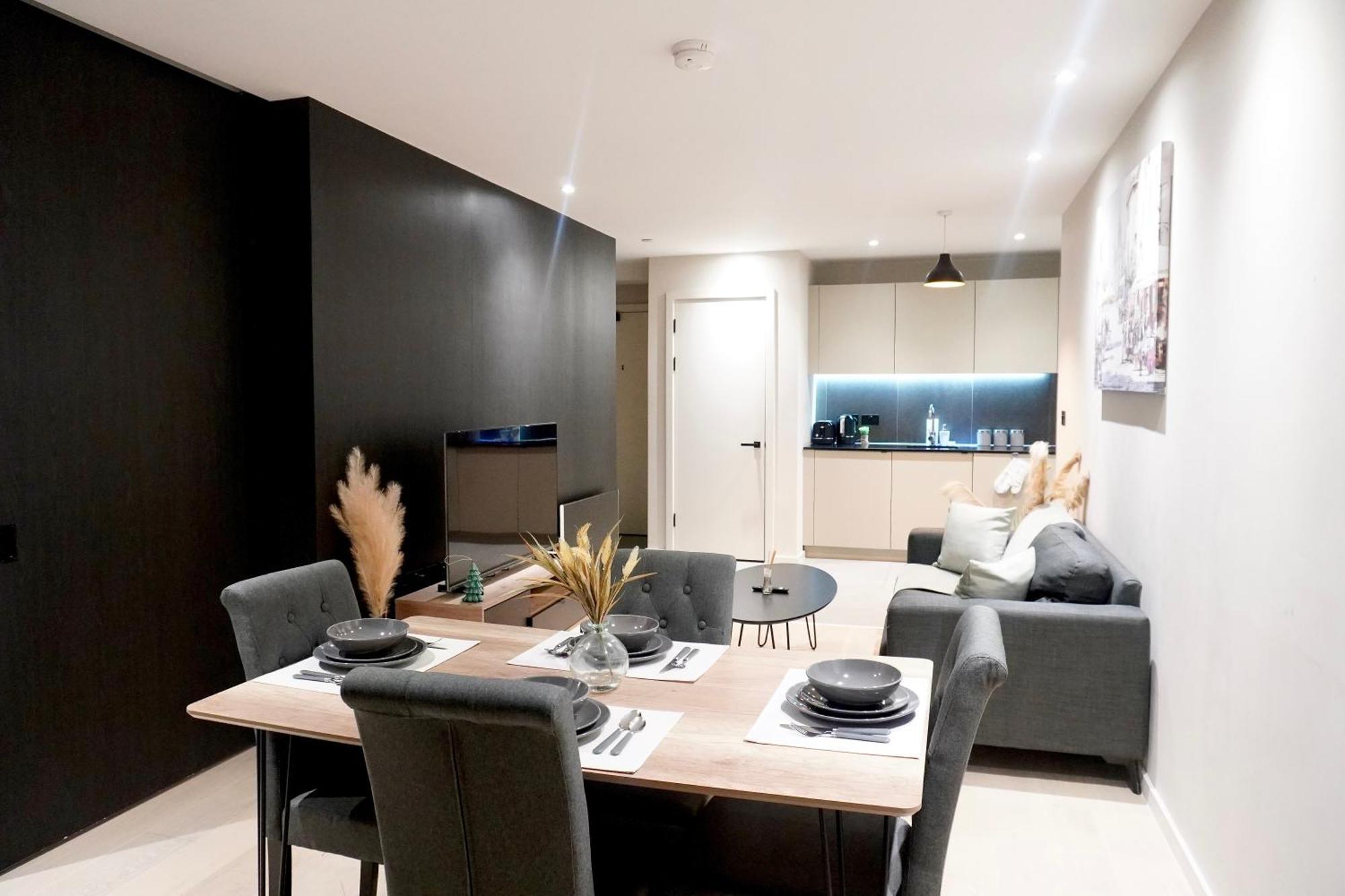 Central Manchester Luxury 2 Bed Apartment With Balcony Екстер'єр фото